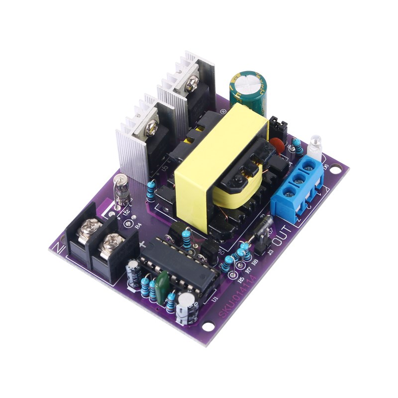 DC-AC100W微型逆变器 直流24V转交流110V220V升压电源板 家用电器