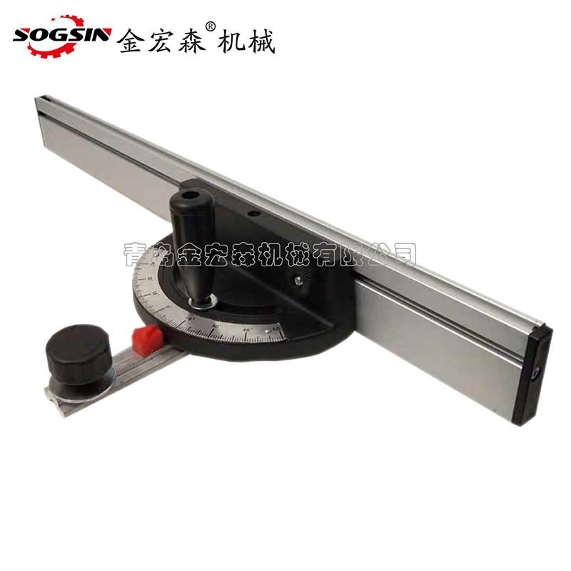精密推台锯角度尺定位块裁板锯专用角度尺定位木工角度尺长度定位