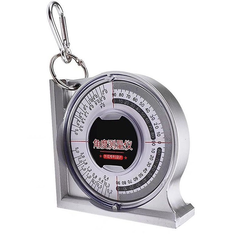 贴瓷砖神器角度测量仪精度坡度仪带磁性多功能坡度水平尺坡度尺