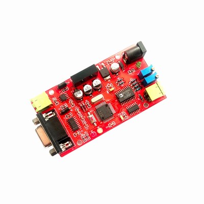 RS232 485串口DAC 正负10V范围输出 DAC8562 数字转模拟单片机板