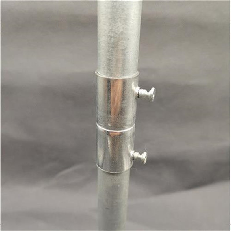 20mm 4分管扣件镀锌管卡扣圆管不F锈钢管连接件紧固件大棚配件暖