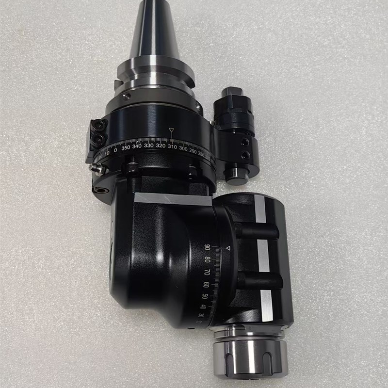 90度角度头侧铣头加工中心角度头小型重角头双输出角度头转角头图片