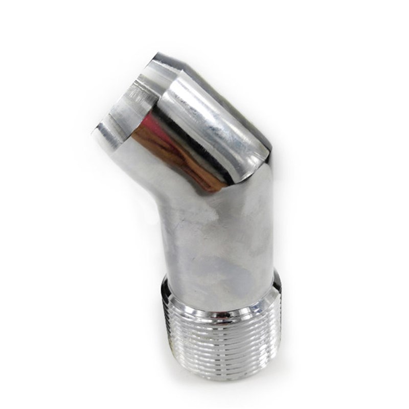 45度弯头喷砂枪弯嘴喷头t喷砂嘴钨钢香蕉弧形内壁死角高压耐磨配