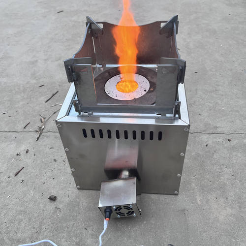 露营家用无烟便携柴火气化炉