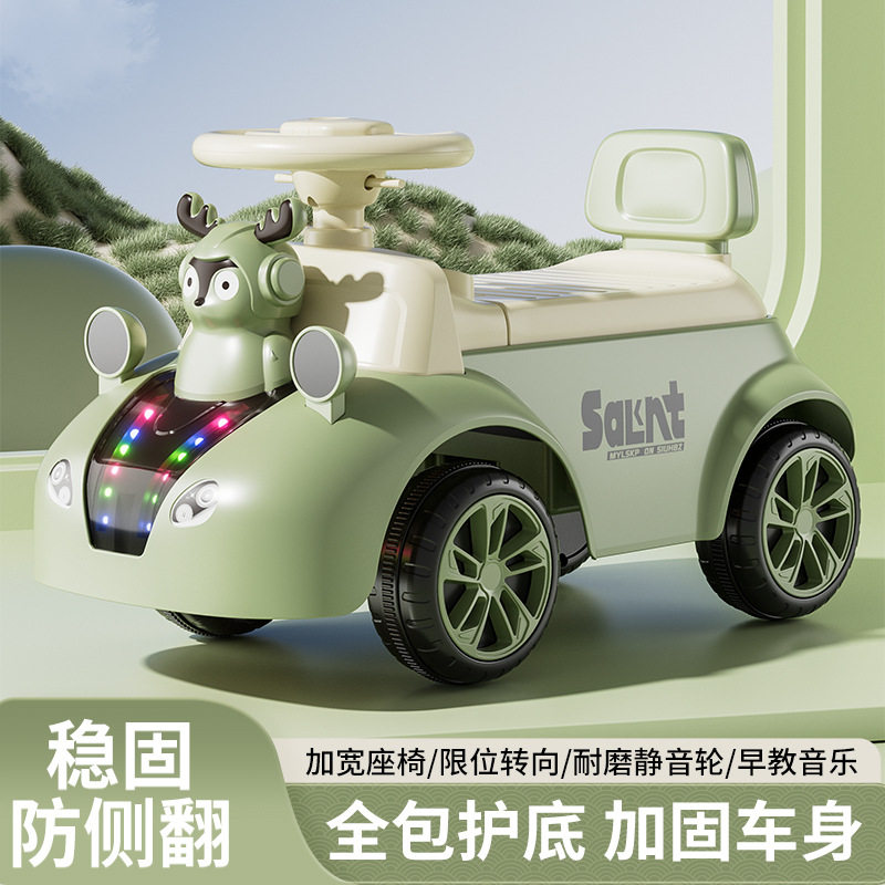 1-3岁宝宝四轮防侧翻学步车