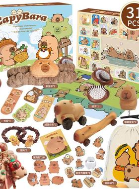 豪华洞洞乐盲盒紫色公仔猫咪儿童抽奖玩具美美迪戳戳乐礼物现货ee