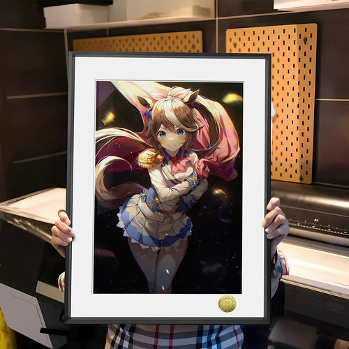 皇呱《优俊闪亮少女》 赛马娘 Pretty Derby山人西风周边装饰画