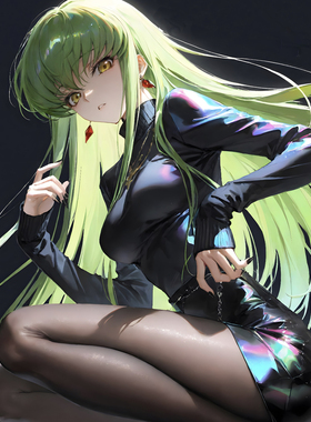 《CC女王》叛逆的鲁鲁修反叛的鲁路修魔女装饰画
