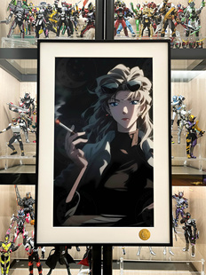 星空《墨镜贝姐》贝尔摩德名侦探柯南苦艾酒装饰画