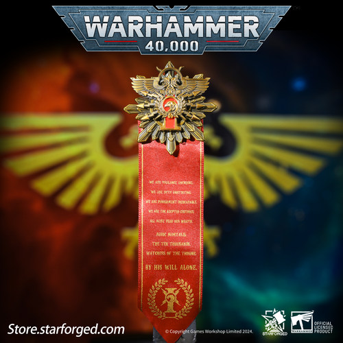 星辰铸造战锤40K帝皇禁军徽章