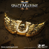 Starforged星辰铸造战锤40K星际战士2专属周边泰图斯极限战士胸针