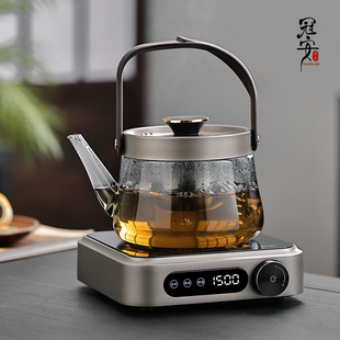 冠安正品 电陶炉小型静音1500W玻璃壶专用围炉煮茶器迷你家用 新品