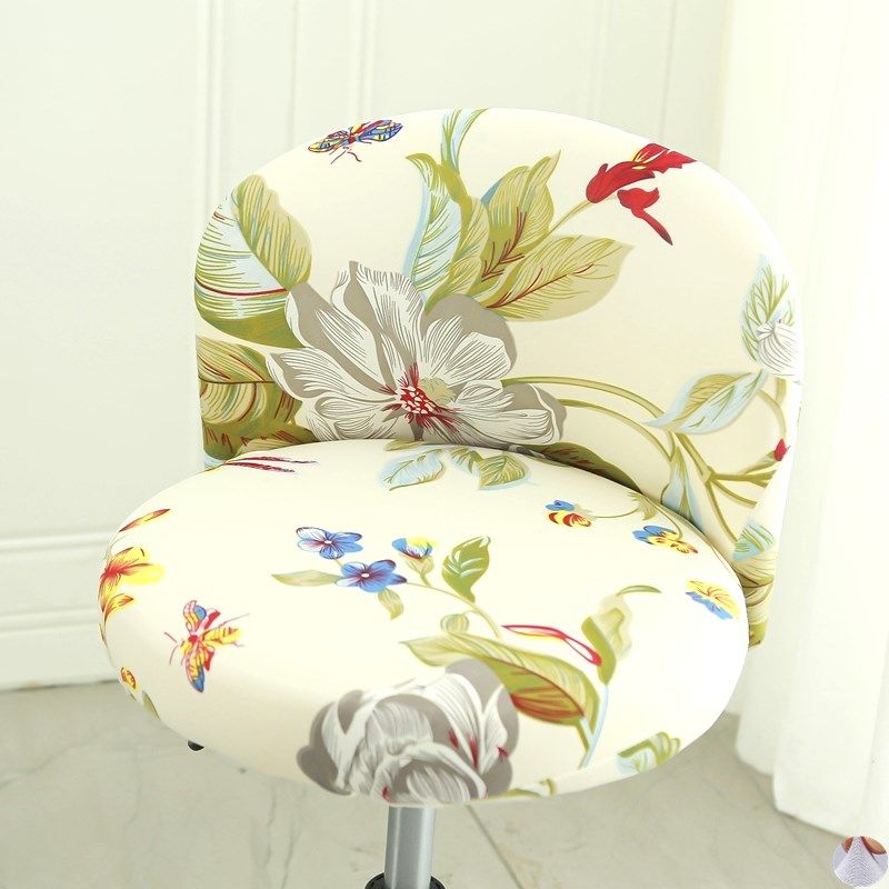 2024圆弧形椅子套罩旋转升降办公奶茶店吧台收银前坐垫矮靠背小凳,搬运/仓储/物流设备,机械式停车设备（立体停车库）,淘宝优惠券,粉丝福利购,淘宝优惠卷