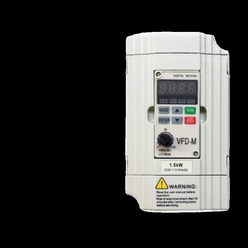 变频器0.4/0.75/1.5/2.2/3.7/5.5//7.5单相三相 VFD-M