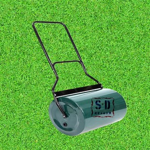 手推式草坪机草地滚筒草皮夯实压地滚筒机草坪滚压机花园铺草绿化