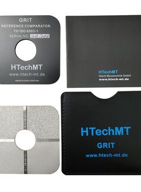 高科SP125喷砂粗糙度对比样块SA2.5级SA3抛丸表面比较板ISO8503