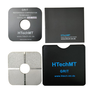 高科SP125喷砂粗糙度对比样块SA2.5级SA3抛丸表面比较板ISO8503