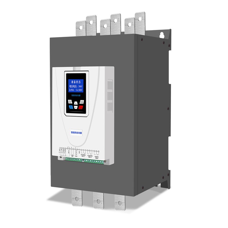 启变在线旁b路式软启动柜/器75/90/115/160/185/200/280KW自耦降