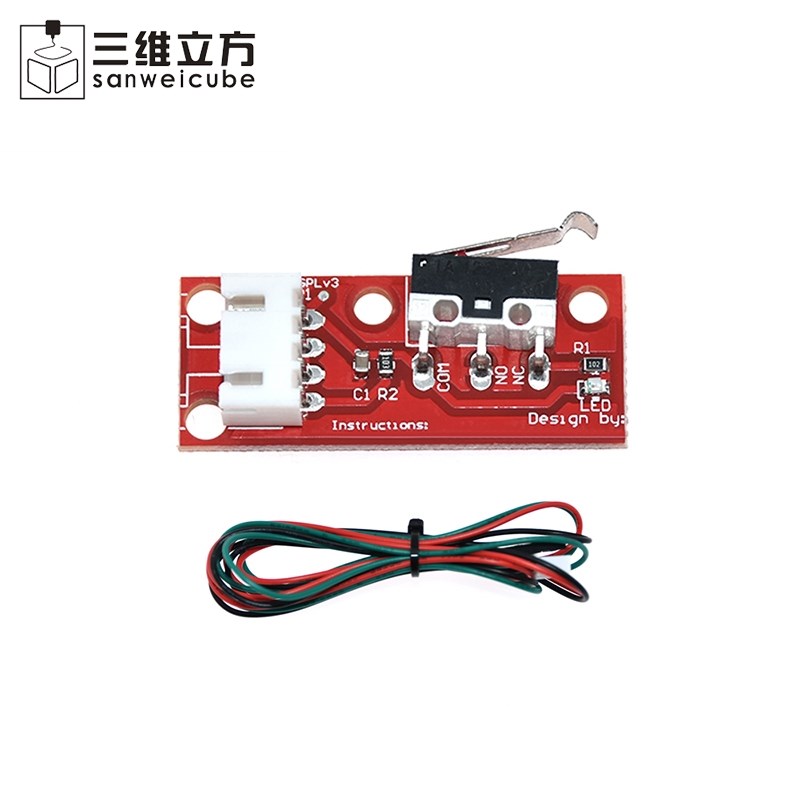 3D打印机 Endstop 机械式行程限位开关 微动RAMPS 1.4激光雕刻机