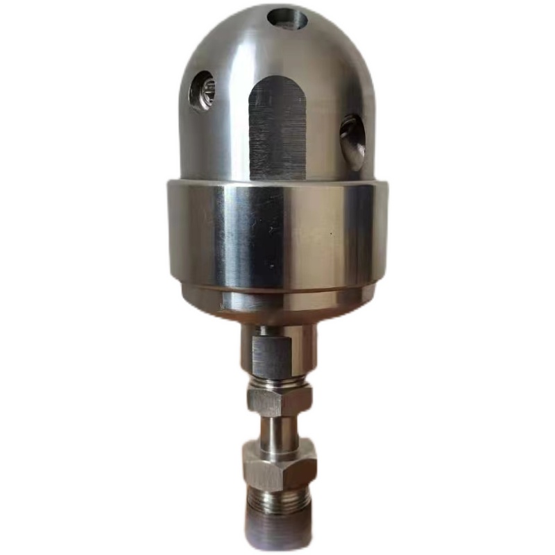 超高压自动旋转喷头冷凝器换热器管道水清洗疏通水老鼠不锈钢喷嘴