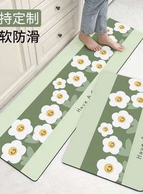微瑕品处理45x150cm硅藻泥厨房地垫防滑防油吸水垫门口耐脏脚垫