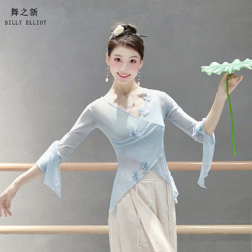 舞之新古典舞纱衣柔软仙女小蝴蝶