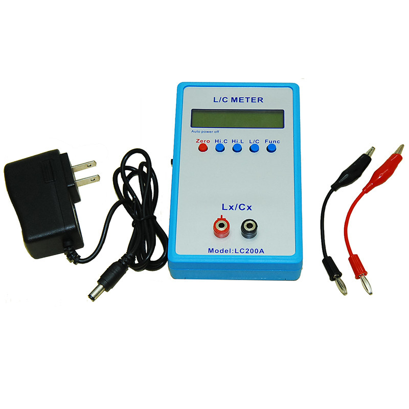 新款LC200A电感表电容表高精度手持式电感电容表LC数字电桥测试仪