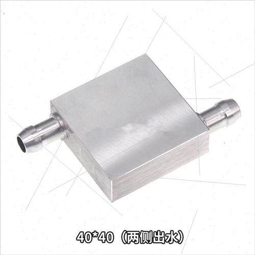 水冷头40*40水冷板 半导体制冷片水冷式I散热器 CPU显卡冷热交换