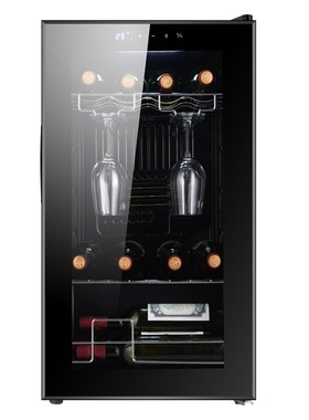 Baimeisi柏美斯\JC-70恒温酒柜24支家用小型压缩机风冷茶叶冰吧