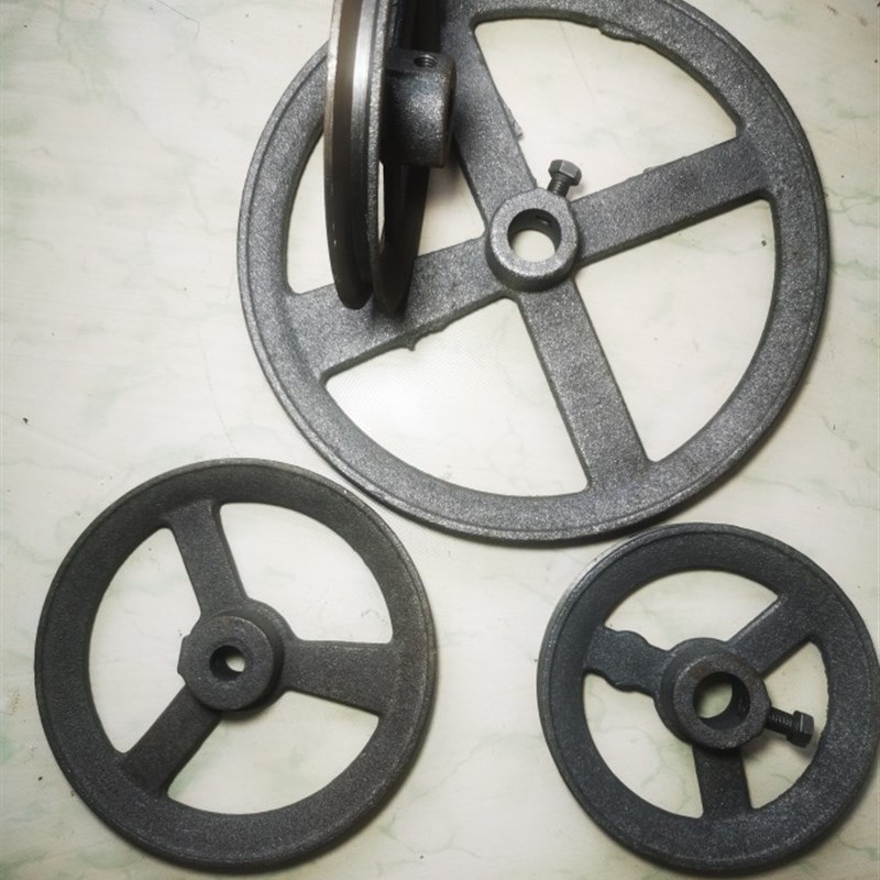 皮带轮A型单槽j三角带轮机械设备传动轮单轮喂毛斗轮农机配件轮