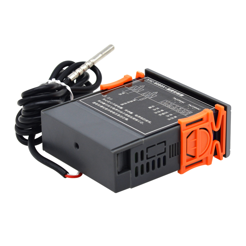 STC-8080A+数显温控器 冰箱冷柜冷库温度控制化霜制冷智能温控仪