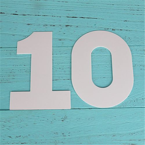 网红数字蛋糕模  亚克力数字磨具 8寸蛋糕磨具 烘焙装饰用品