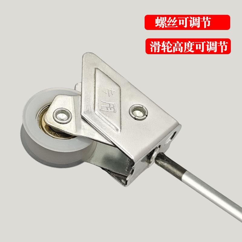老式80轴承滑轮尼龙轮铝