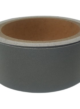 高亮化纤反光布条背胶灰色安全警示胶带车缝书包自粘反光贴还可缝