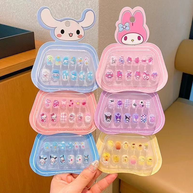 女童三丽鸥立体无毒不伤手穿戴甲