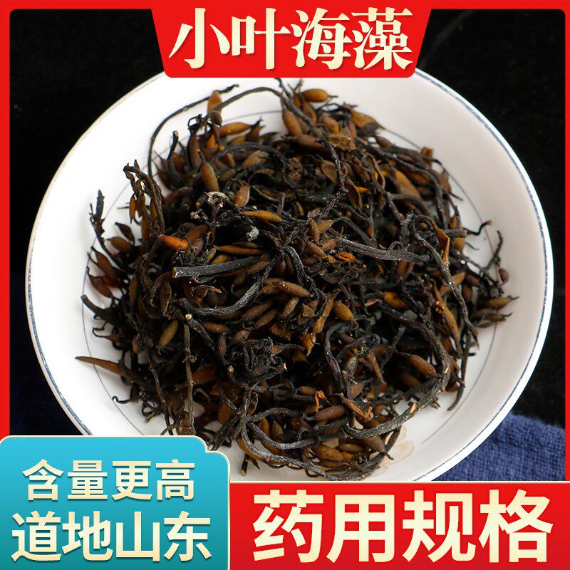 海藻中药材500g野生小叶海藻天然海根菜海草长寿菜海藻干货