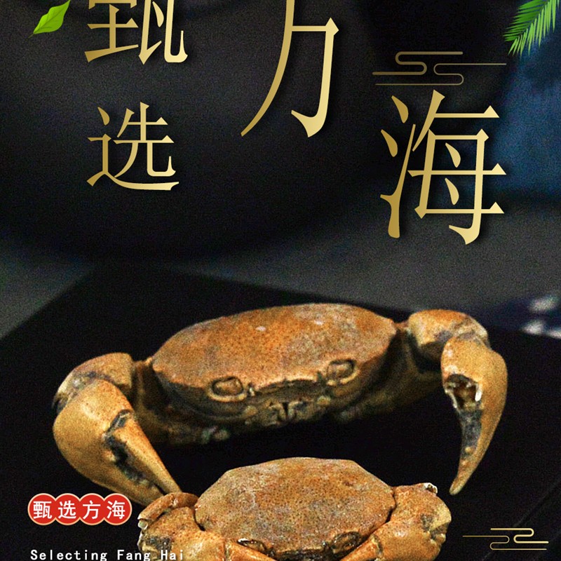 方海中药材小药仙正品螃蟹干螃蟹壳螃蟹爪螃蟹骨中华绒螯蟹方海粉