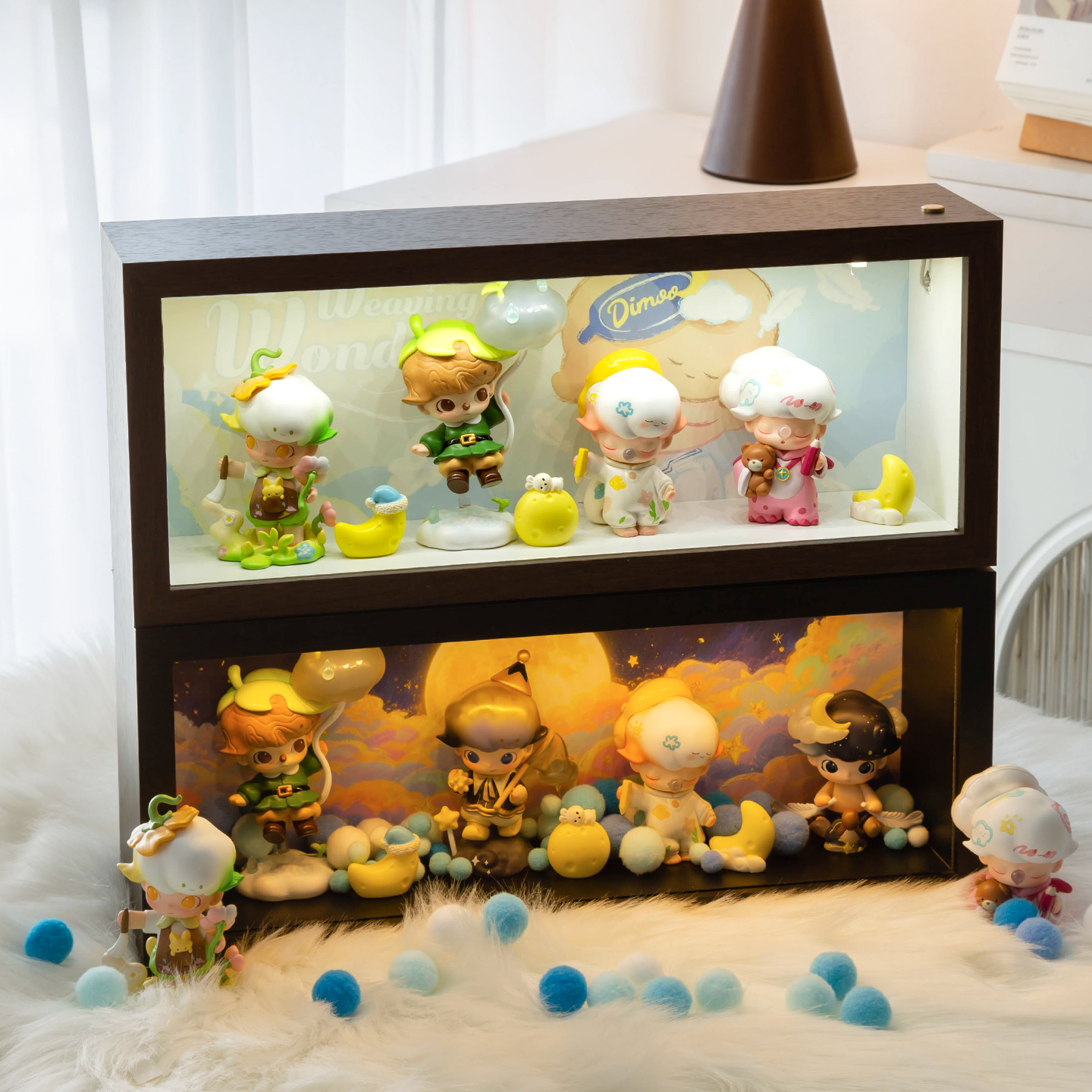 公瑾dimoo梦里梦外手办框