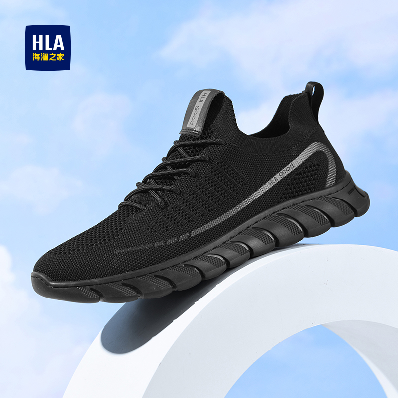 运动鞋网面透气防臭耐磨飞织跑步