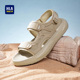海澜之家男鞋 男厚底外穿开车运动凉鞋 2026新款 休闲沙滩鞋 夏季 HLA