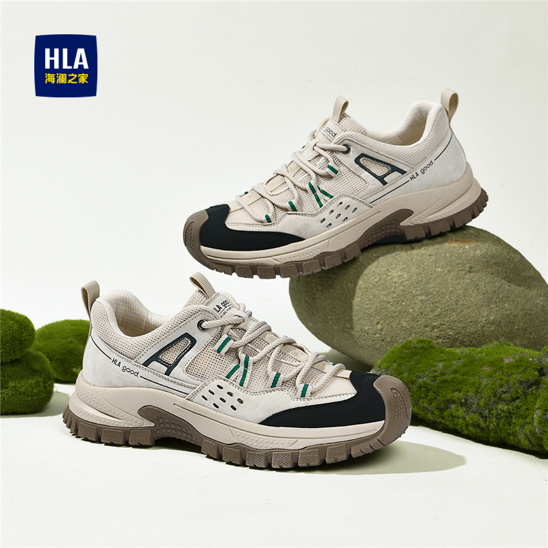 户外登山鞋厚底休闲运动鞋耐磨