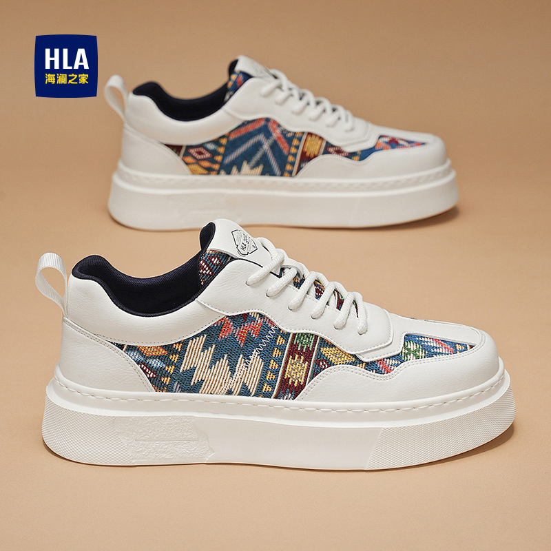 增高板鞋透气休闲百搭小白鞋男