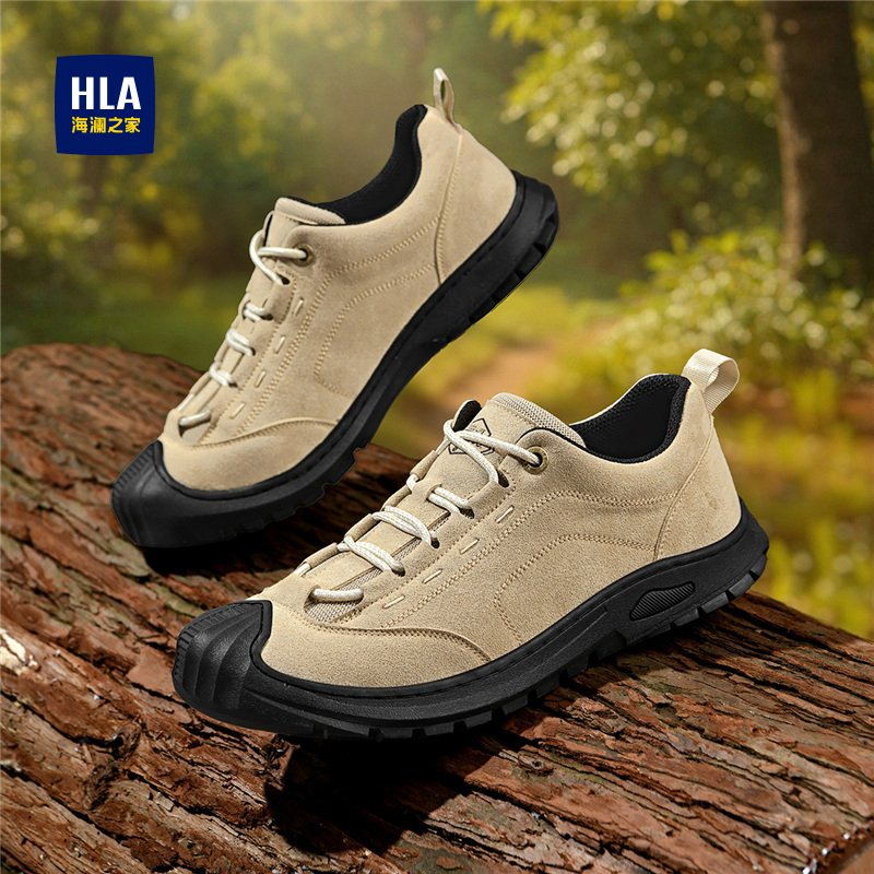 低帮工装鞋耐磨户外爬山休闲鞋