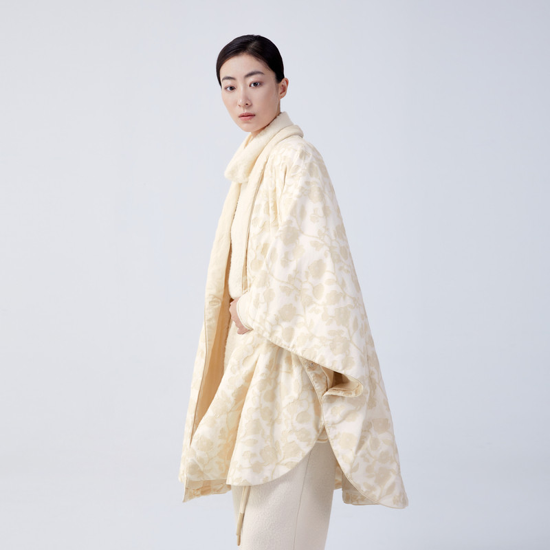 EXCEPTION斗篷式棉服外套AB23-Q1P02