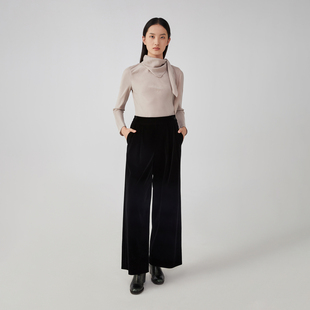 EXCEPTION例外女装长阔裤A122-M1G06