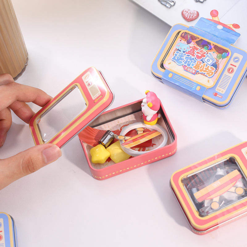 DIY盒子剧场系列 新款童趣马戏团奇妙夜创意仿真迷你玩乐世界摆件