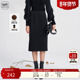 休闲个性 Distin 百搭简约设计半身裙女 新款 时尚 Kidny 迪凯冬季