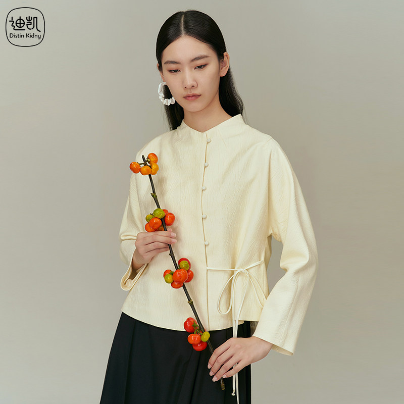 Distin Kidny/迪凯新中式国风外套春季新款独特高级感上衣女