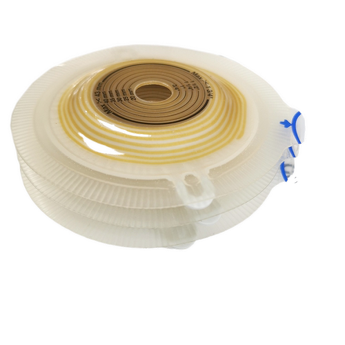 康乐保14249特舒二件式造口袋凸面底盘 造口凹陷 回缩者适用 60mm