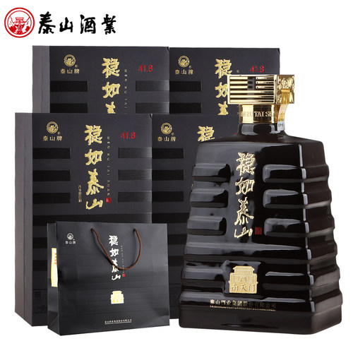 泰山浓香型度整箱国产白酒